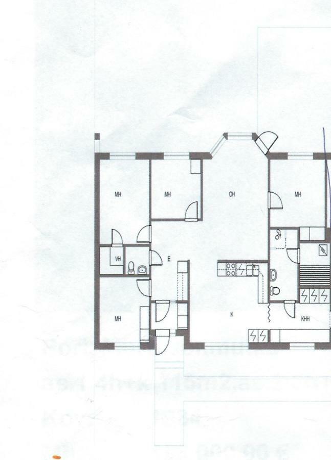 4 Bedrooms Near Center - Kranni Pori Eksteriør billede
